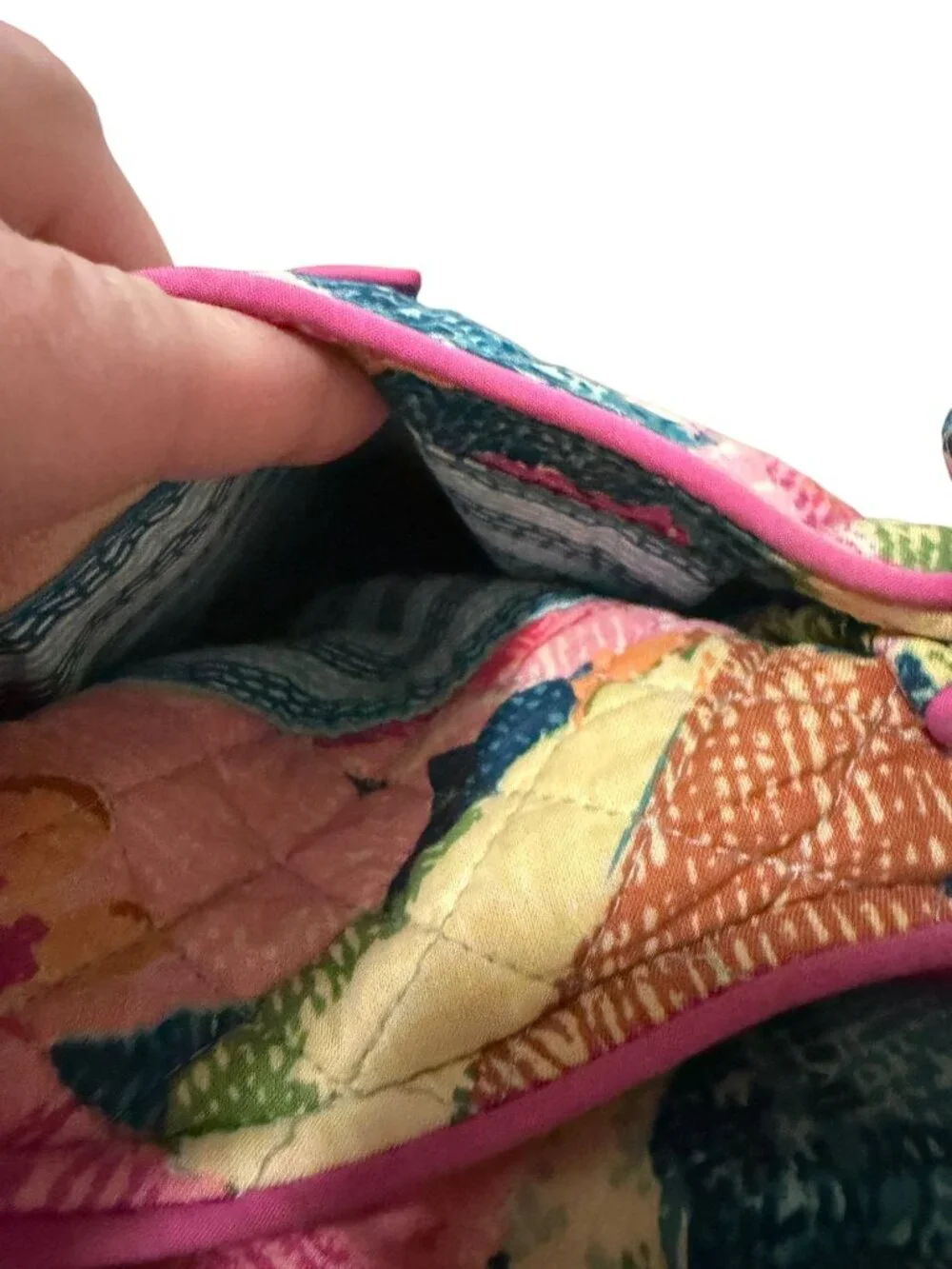 Vera Bradley Retired Super Bloom Glenna Satchel Shoulder Bag Purse - Picture 12 of 16